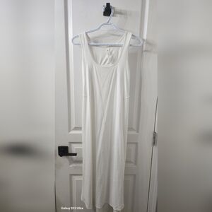 Lululemon Pima Cotton Open-Back Midi Dress
